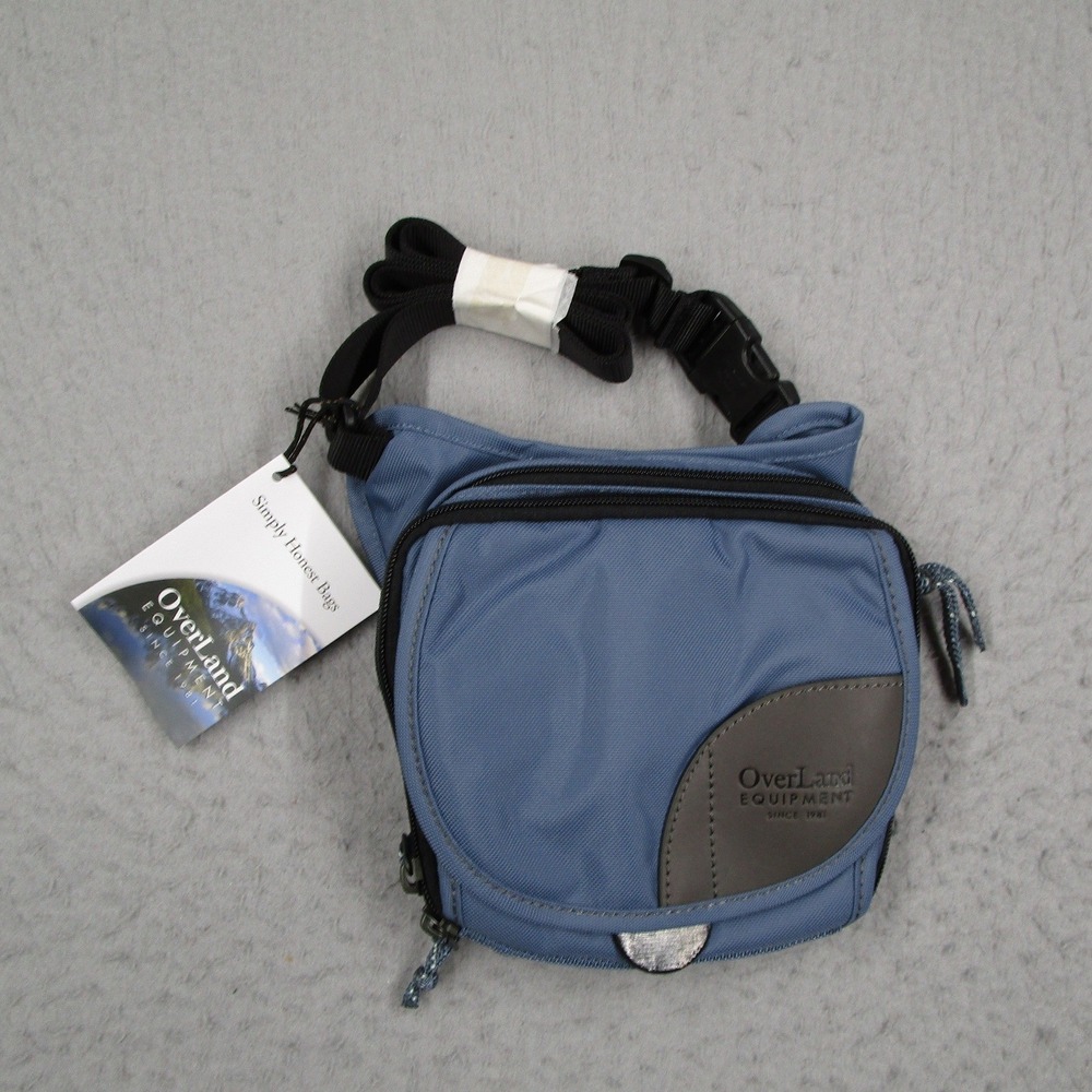 Overland Equipment Bayliss Blue Ballistic Nylon Crossbody Waist Bag NWT
